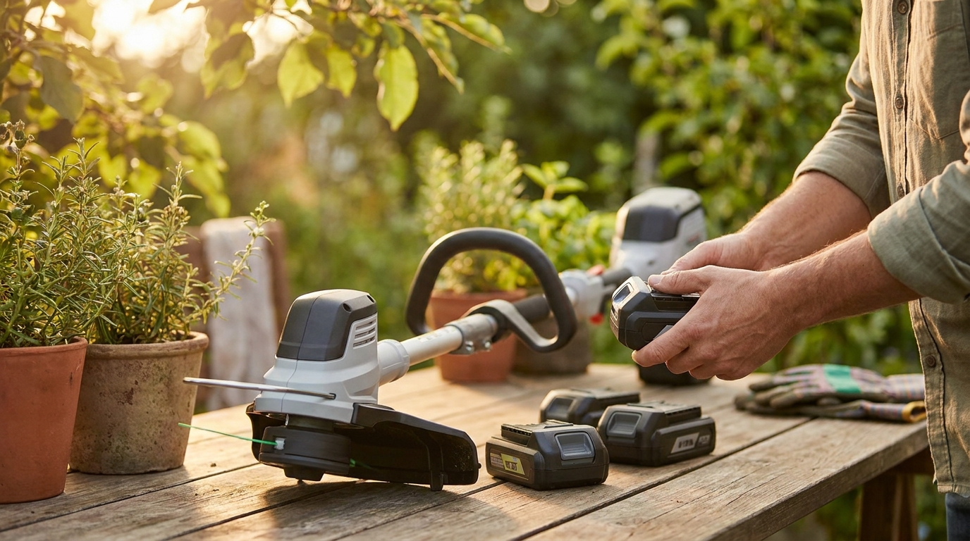 quelle batterie débroussailleuse électrique – photo principale
