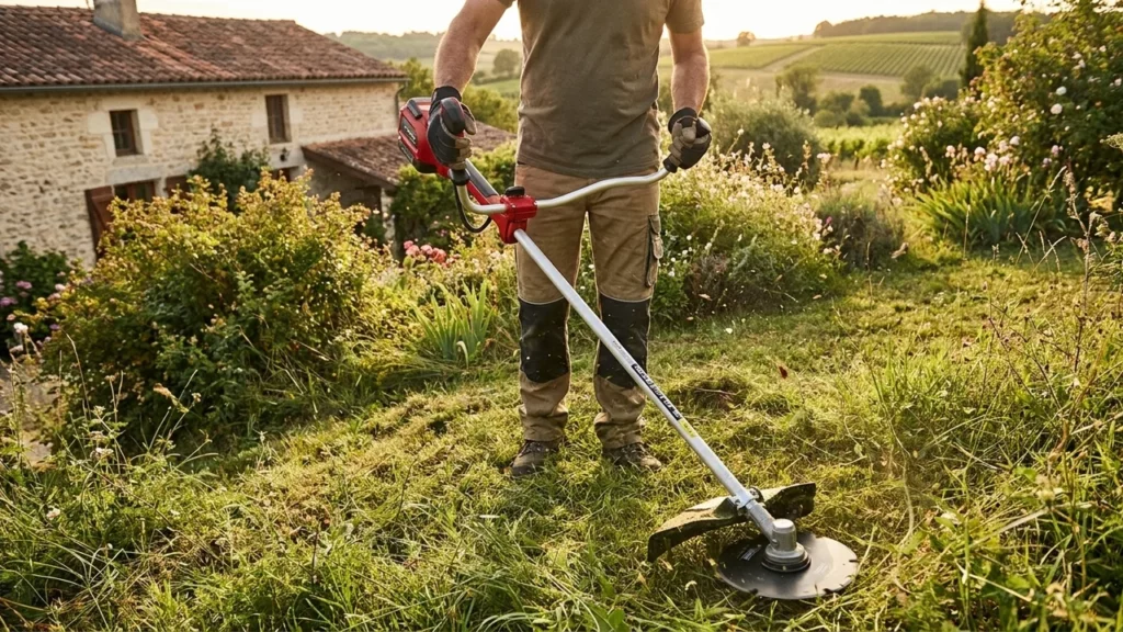 Bastien Charrier teste Einhell AGILLO 36/255 BL : Avis Complet sur la Débroussailleuse Sans Fil