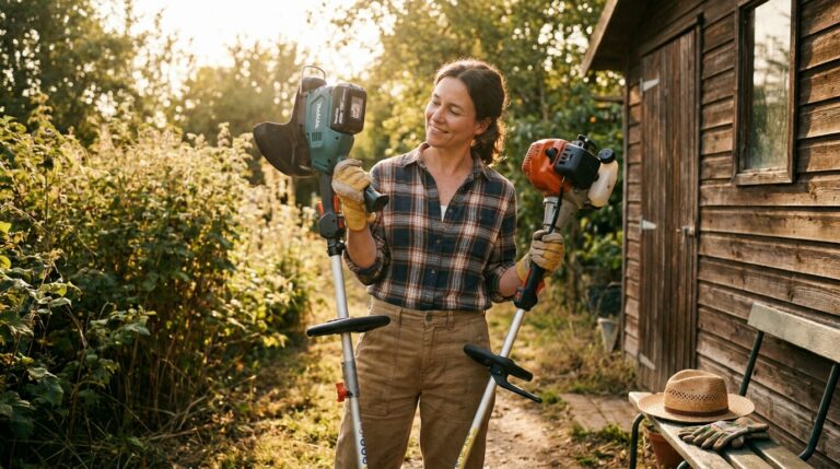 débroussailleuse électrique vs thermique – photo principale